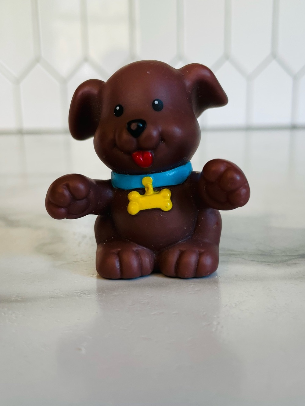 Fisher Price Little People Hanukkah Set Figure - Brown Dog